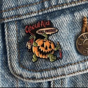 GhoulAid Pumpkin Enamel Pin